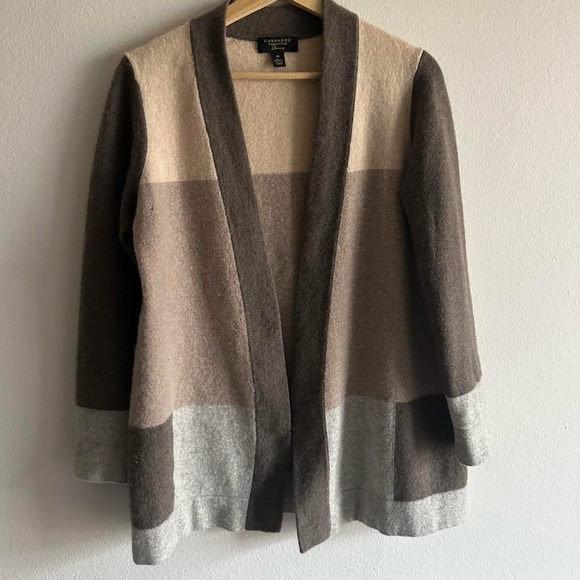 Charter Club Multitone Open Cardigan - Picture 1 of 4